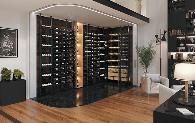 Custom wine cellar design Custom wine cellar design