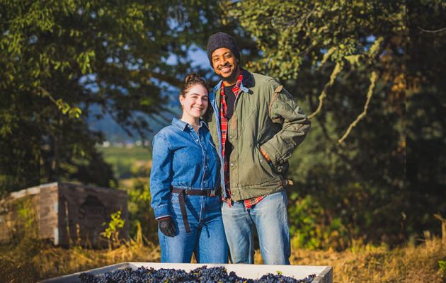Elise & CJ McCollum // NBA, winery // USA