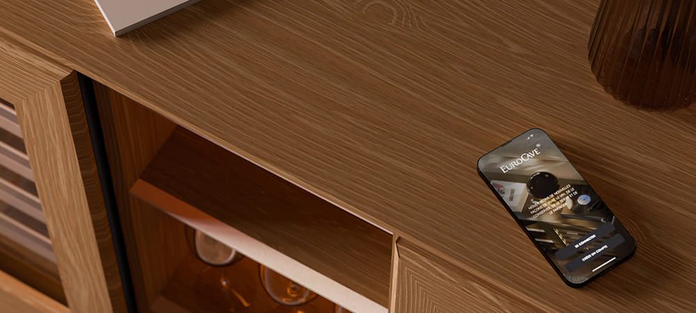 Connected wine fridges