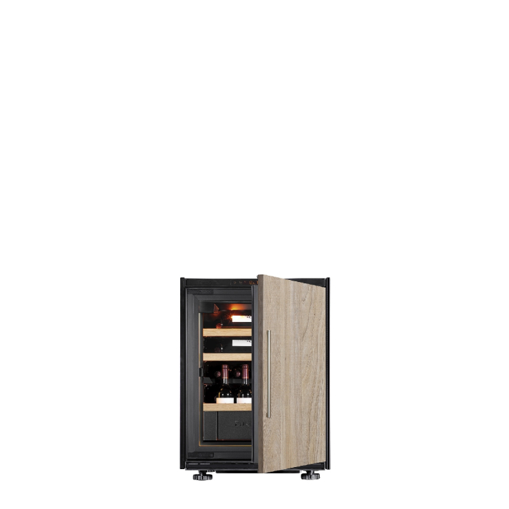 Small wine maturing cabinet, 1 temperature, which can be built-in or flush fitted - Inspiration