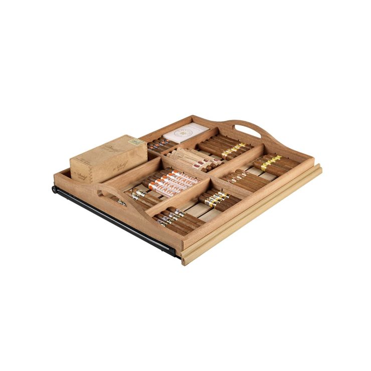 Cigar tray shelf