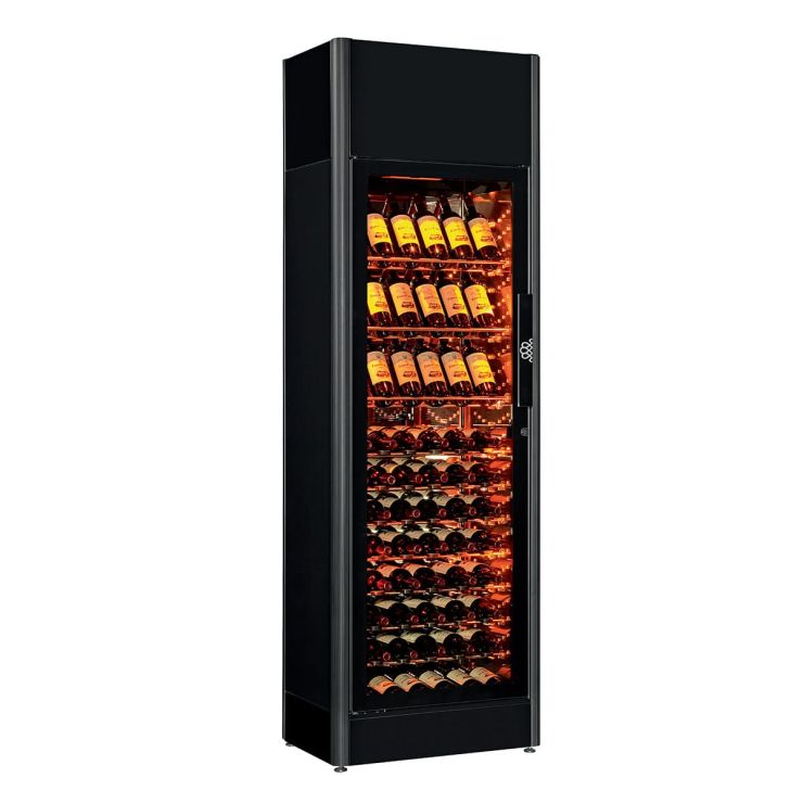Professional refrigerated wine display cabinet, single temperature, 90 bottles - ShowCave