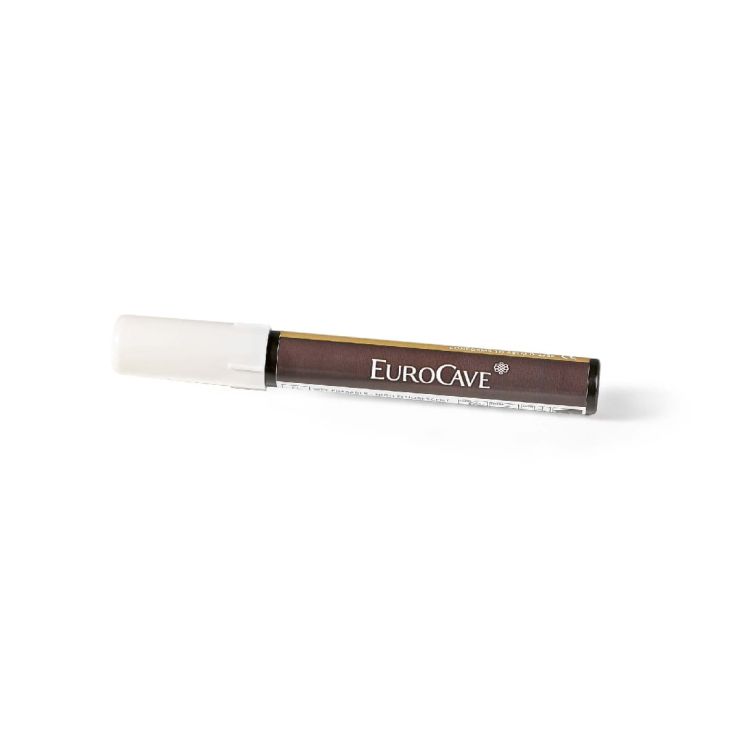 White marker pen for bottle identification systems