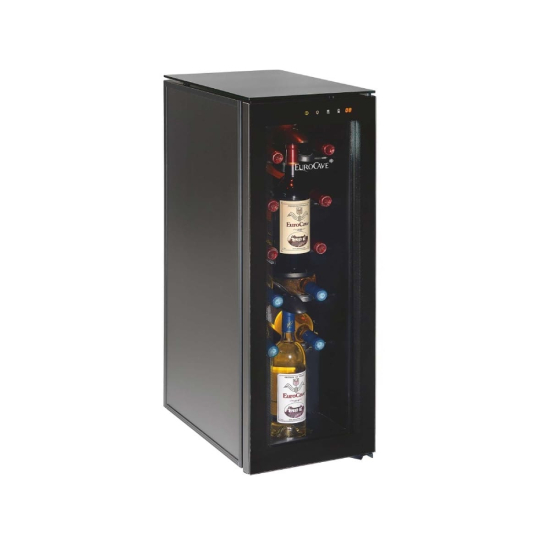 12-bottle wine bar - brings wine to the correct temperature and preserves open bottles