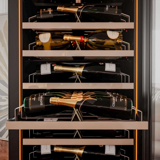 Large champagne cabinet, 1 temperature