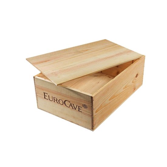 Wooden case for storing 12 wine bottles Wooden case for storing 12 wine bottles