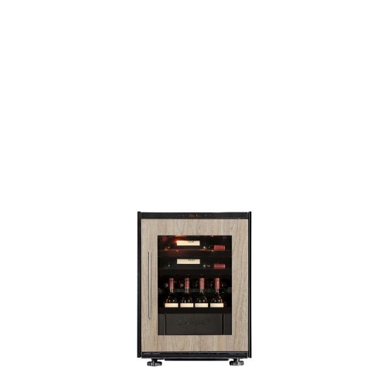 Small wine serving cabinet, multi-temperature, which can be built-in and fluh fitted - Inspiration