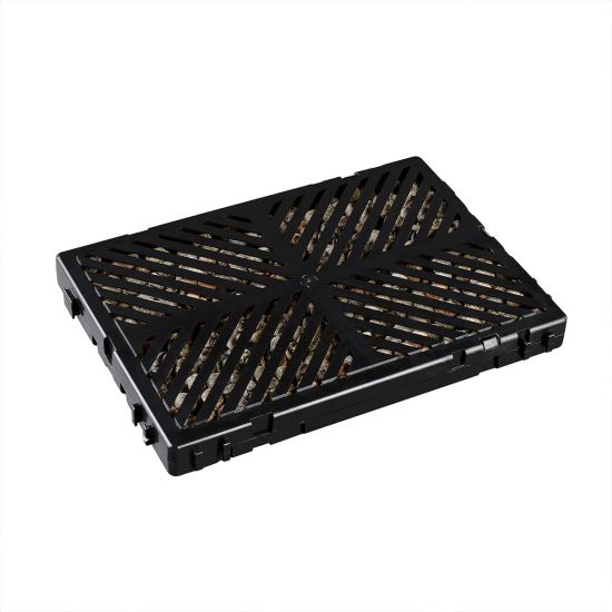 Humidity cartridge with clay balls