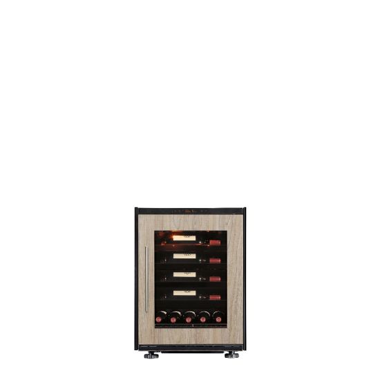 Small wine serving cabinet, multi-temperature, which can be built-in and fluh fitted - Inspiration
