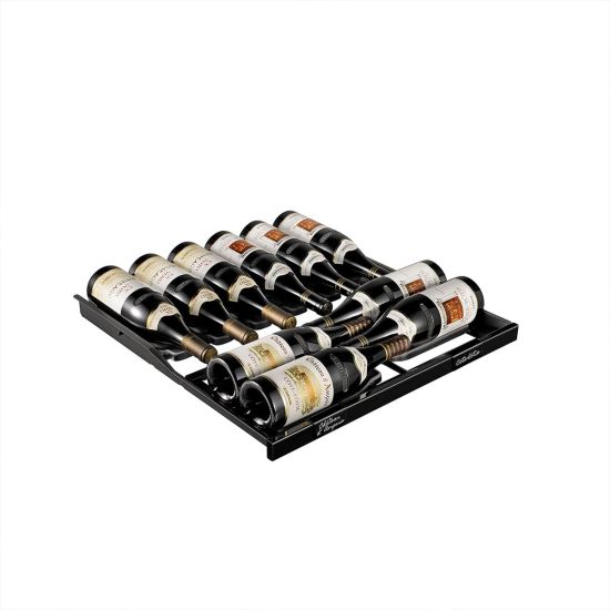 Revelation sliding shelf glossy black front - 12 bottles Revelation sliding shelf glossy black front - 12 bottles