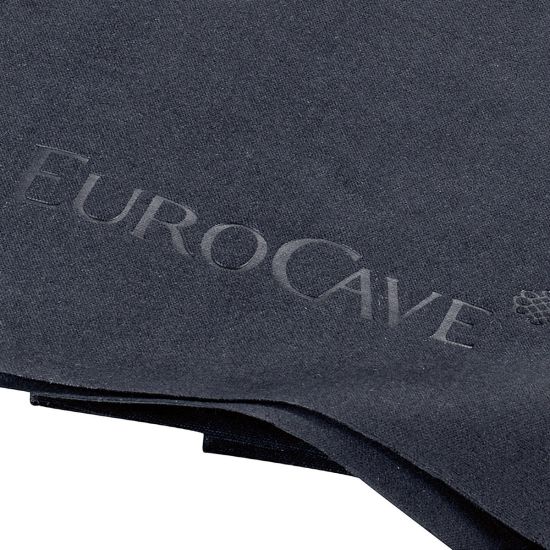 Microfibre cloth with EuroCave logo Microfibre cloth with EuroCave logo