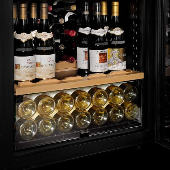 Large wine serving cabinet, 3-temperatures - Pure Large wine serving cabinet, 3-temperatures - Pure