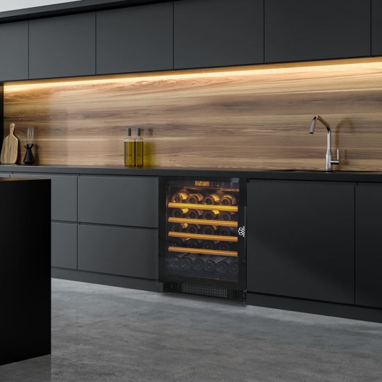 Small wine maturing cabinet, 1 temperature, which can be built-in - Compact Small wine maturing cabinet, 1 temperature, which can be built-in - Compact