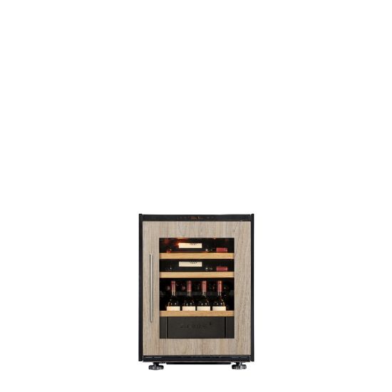 Small wine serving cabinet, multi-temperature, which can be built-in and fluh fitted - Inspiration