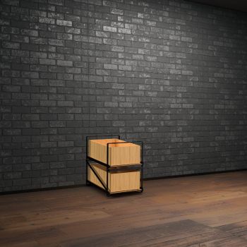 Storage system for 12-bottle wine cases Storage system for 12-bottle wine cases