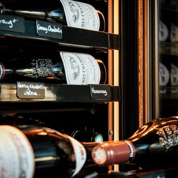 Wine bottle identification system 6 detachable shelf labels EuroCave