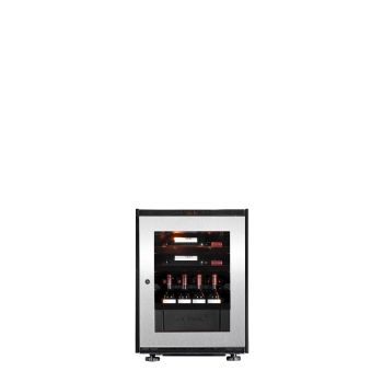 Small wine serving cabinet, multi-temperature, which can be built-in and fluh fitted - Inspiration