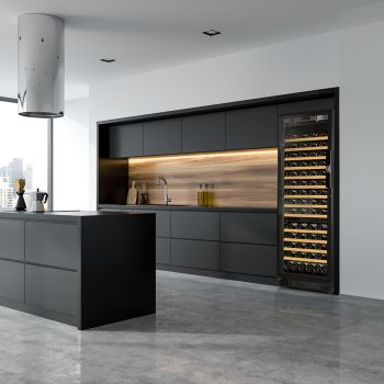 Large wine serving cabinet, multi-temperature, which can be built-in - Compact Large wine serving cabinet, multi-temperature, which can be built-in - Compact