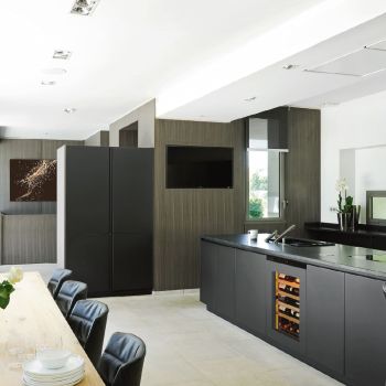 Small wine maturing cabinet, 1 temperature, which can be built-in or flush fitted - Inspiration