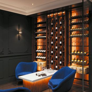 Customisable modular wine cellar storage solution - Modulo-X