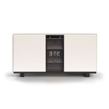 2-temperature sideboard wine cabinet, white - Harmonie