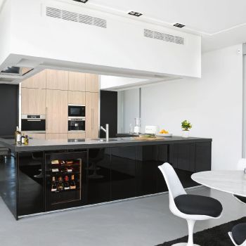 Small wine maturing cabinet, 1 temperature, which can be built-in or flush fitted - Inspiration