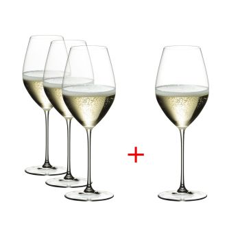 Riedel Veritas - Set of 4 champagne wine glasses