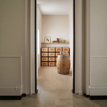 Pull-out storage for wine cases - from 24 bottles