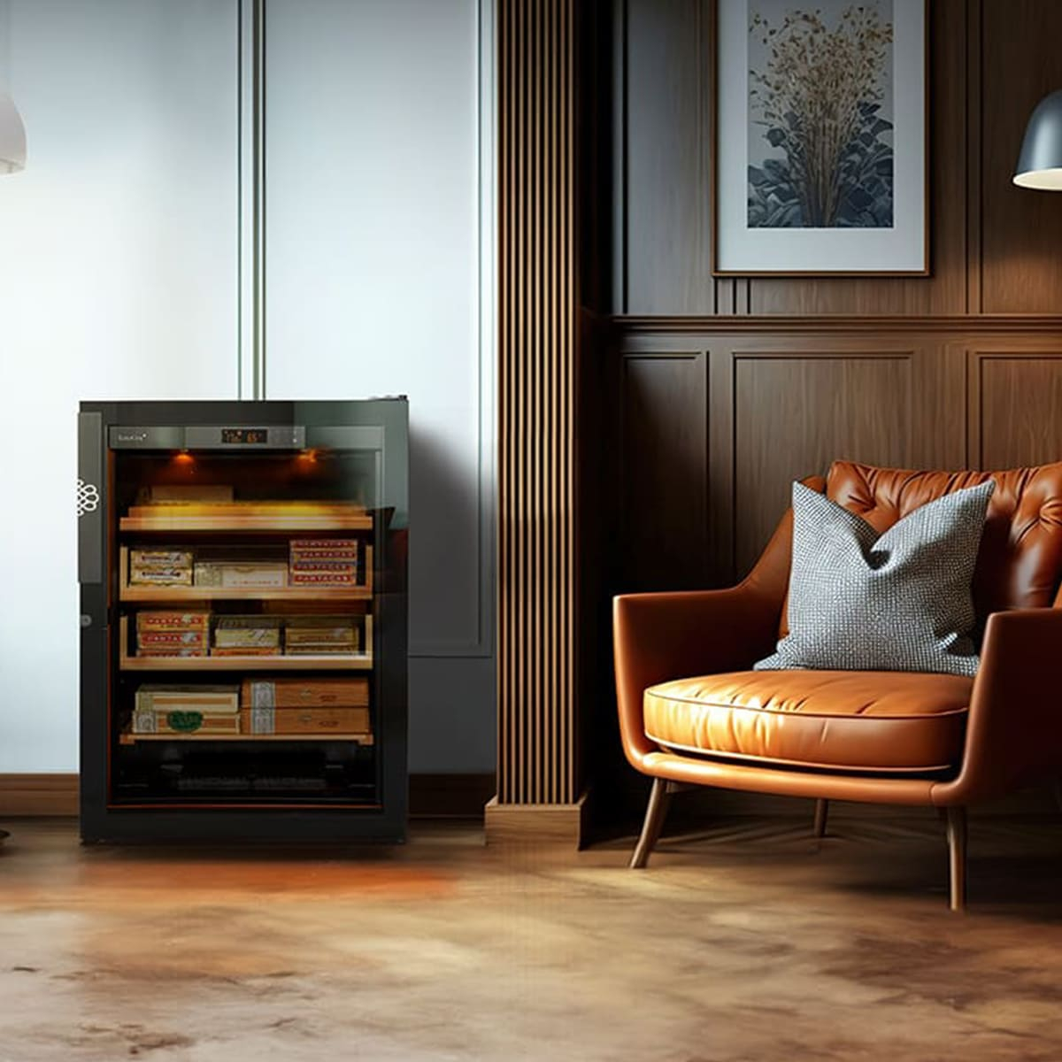 Wooden storage shelves for cigar humidor EuroCave EuroCave