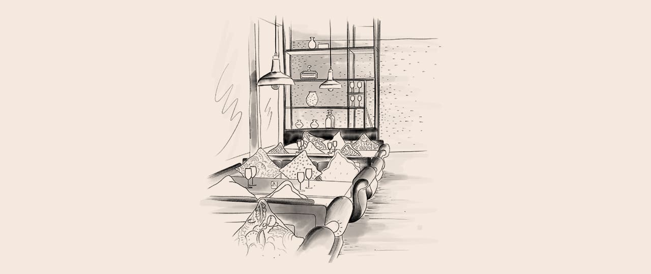 In the wine cellar at COYA Dubai United Arab Emirates Wine