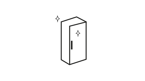 The air inside the cabinet becomes cleaner than that of the room it is stored in. The air inside the cabinet becomes cleaner than that of the room it is stored in.