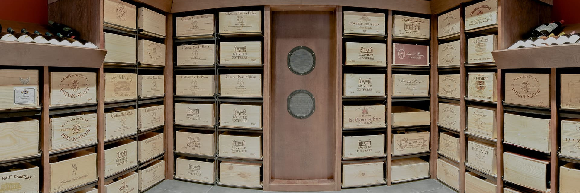 Sliding wine racks for storing wine crates - design furniture for interior decoration of wine cellars. Sliding wine racks for storing wine crates - design furniture for interior decoration of wine cellars.