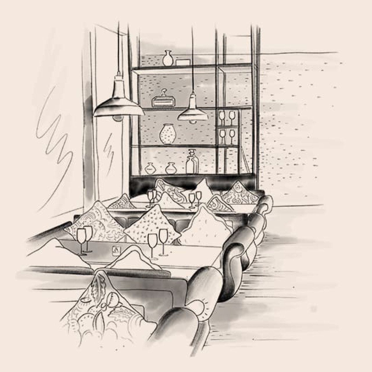 In the wine cellar at COYA Dubai United Arab Emirates Wine