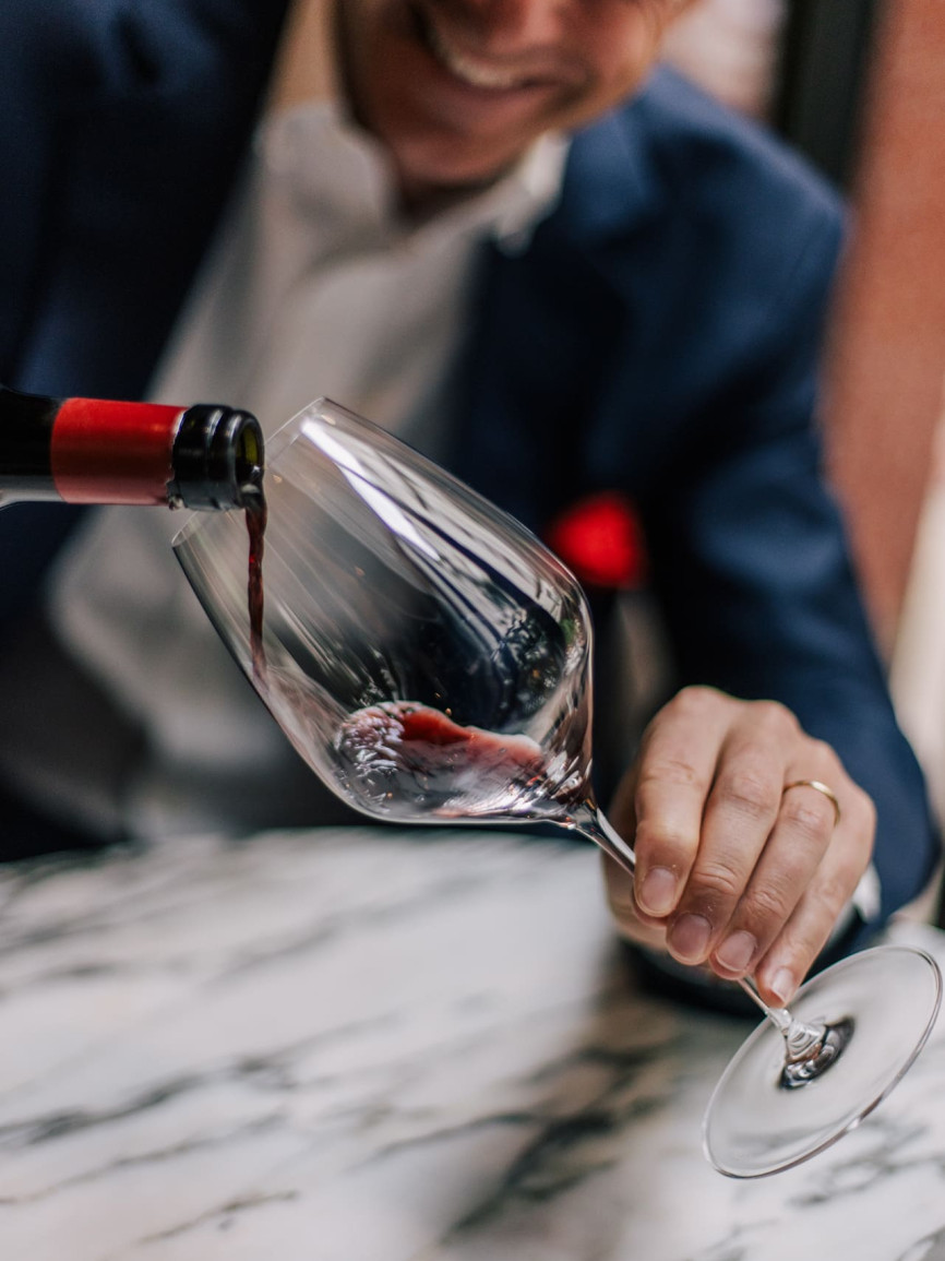 Talk with Maximilian Riedel, CEO of the Riedel wine glass company, Austria Talk with Maximilian Riedel, CEO of the Riedel wine glass company, Austria