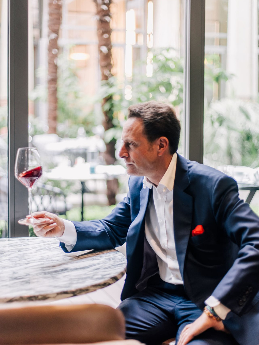 Talk with Maximilian Riedel, CEO of the Riedel wine glass company, Austria Talk with Maximilian Riedel, CEO of the Riedel wine glass company, Austria