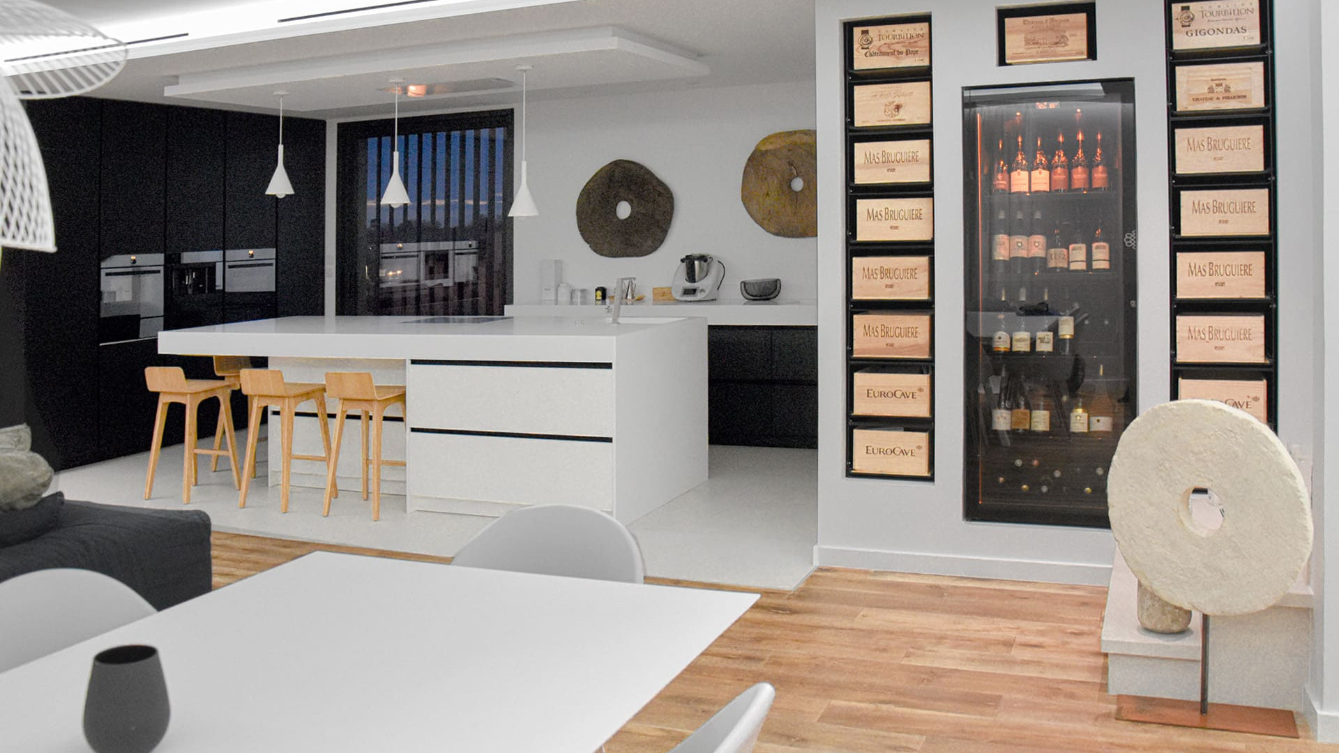 Storage for wine boxes Modulorack collection EuroCave