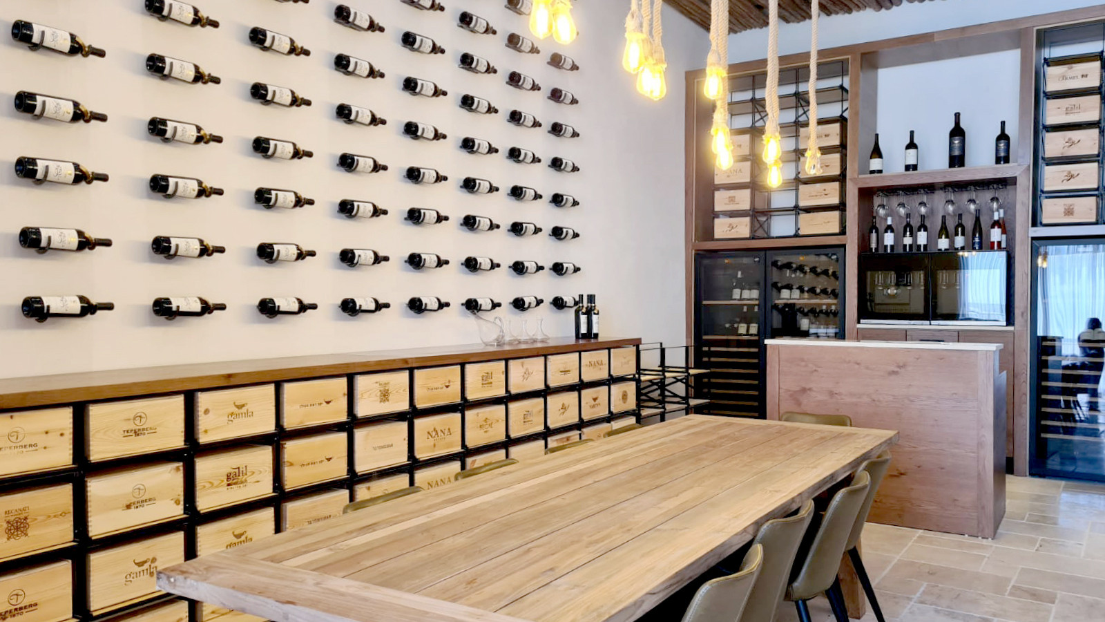 Storage for wine boxes Modulorack collection EuroCave